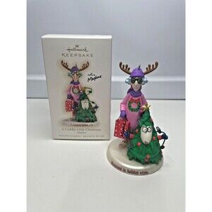 2009 Hallmark Keepsake Maxine A Crabby Little Christmas Hanging Ornament 4.5"